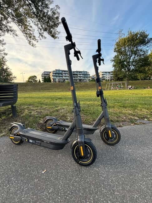 Krakow: Rent Premium Electric Scooter Segway G2 Max 12h/4h - The Scooter: Power, Comfort, and Features