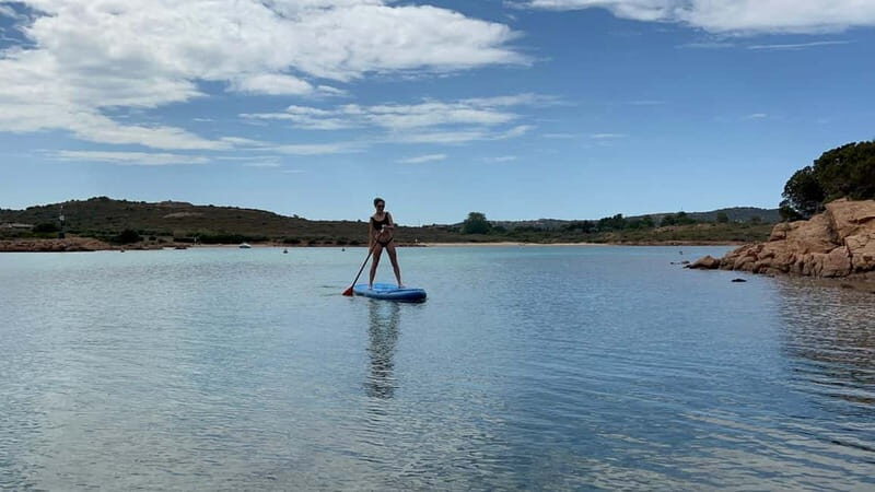 La Maddalena: Stand-Up Paddleboard Yoga Class - The La Maddalena Setting