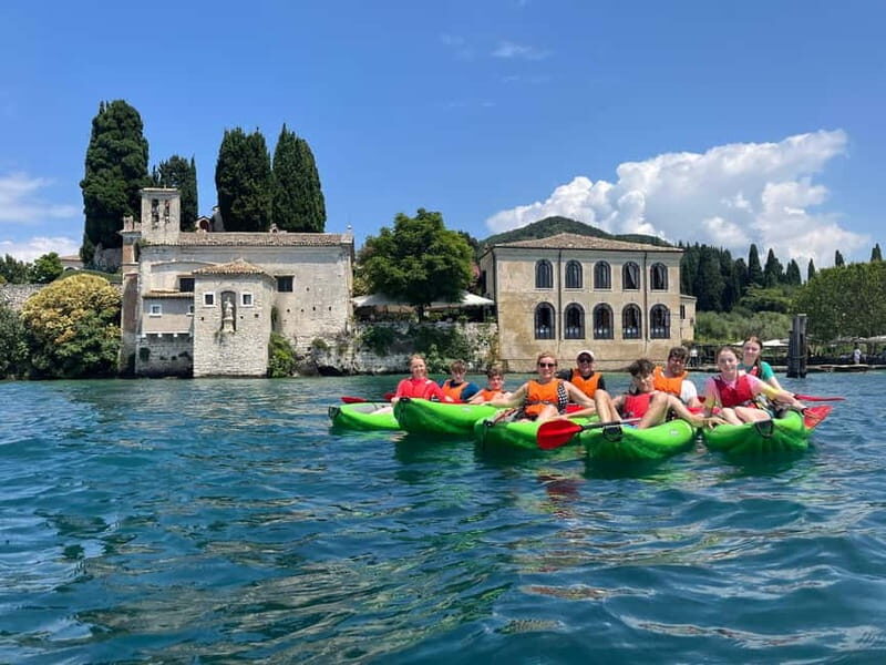 Lake Garda: Canoeing tour from Garda to Punta San Vigilio - What are the Key Highlights?