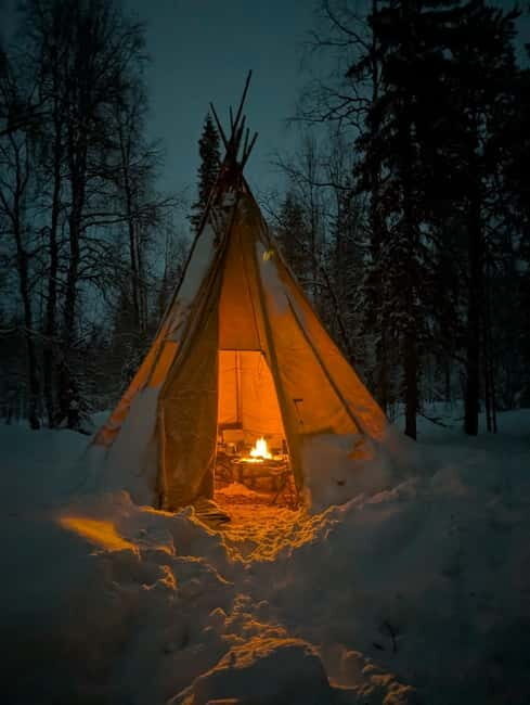 Lapland: A Day at a Traditional Log Cabin & Snowshoe Trek - Snowshoe Trek: A Gentle Wilderness Walk