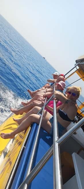 Larnaca: Yellow Submarine Mini Cruise with a Swim Stop - The Cruise Out to the Zenobia Shipwreck