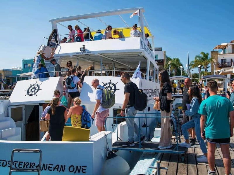 Latchi: Blue Lagoon Mediterranean One Boat Cruise - What’s Included and Whats Not