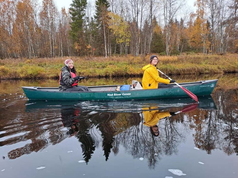 Levi: Northern Lights Canoe Tour - A Gentle Introduction to Lapland’s Wilderness
