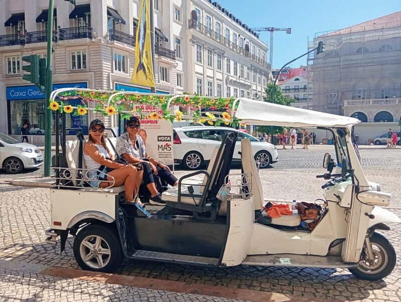 Lisbon: 3-Hour Private Sightseeing city Tour by Tuk Tuk . - The Itinerary in Detail