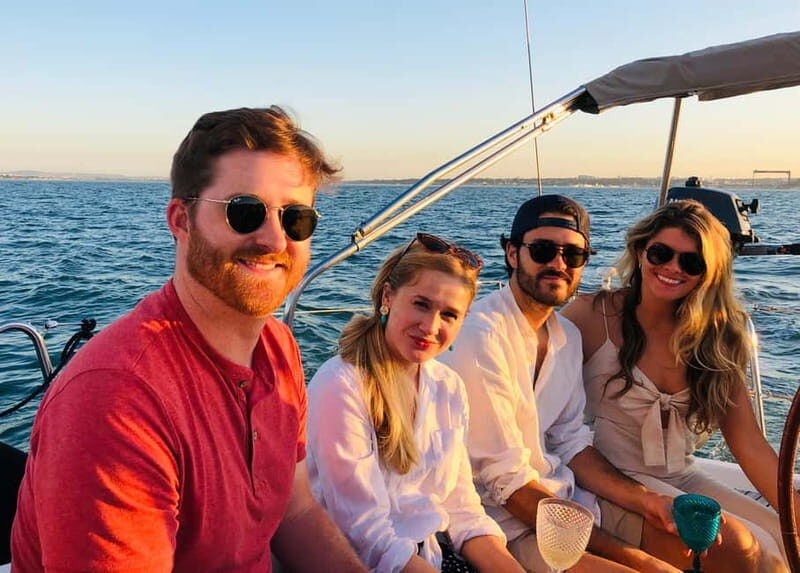 Lisbon: Sunset Sailing with Drinks and Snacks (2,5 hours) - An Authentic Coastal Experience with a Touch of Adventure