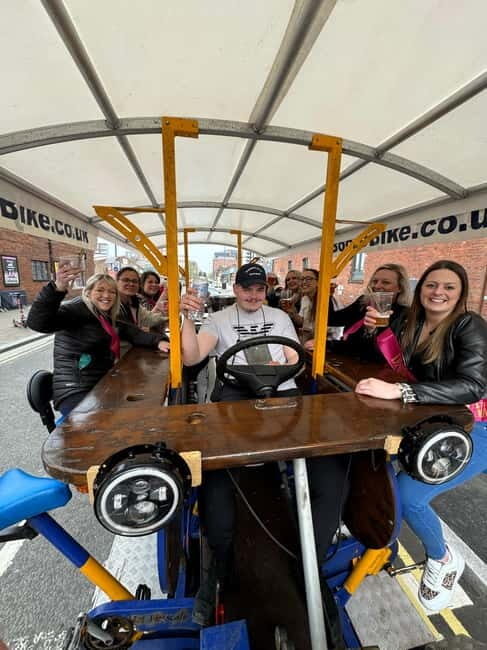 LIVERPOOL BEER BIKE WITH BEER INCLUDED - The Meeting Point and Logistics