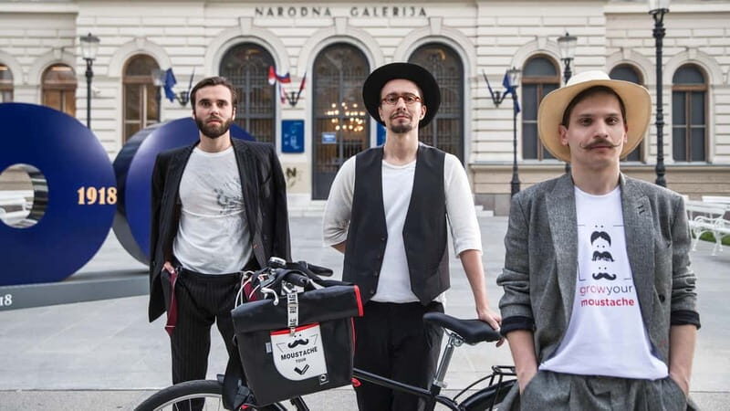 Ljubljana: Moustache Tour - Clues and Surprises