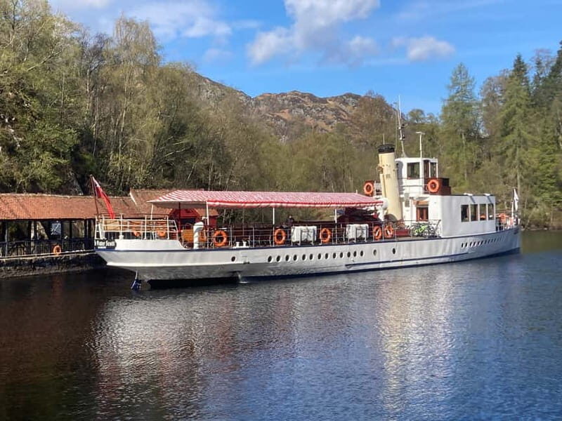 Loch Katrine: Steamship and E-Bike Tour from Trossachs Pier - The Stop at Stronachlacher and Optional Pier Cafe Visit