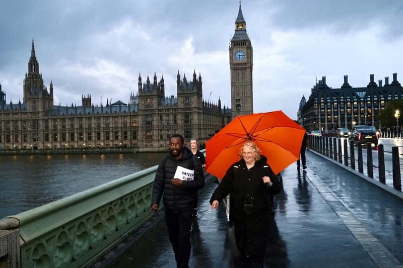 London Westminster Walking Tour: Homelessness Revisited - The Itinerary and Landmark Highlights