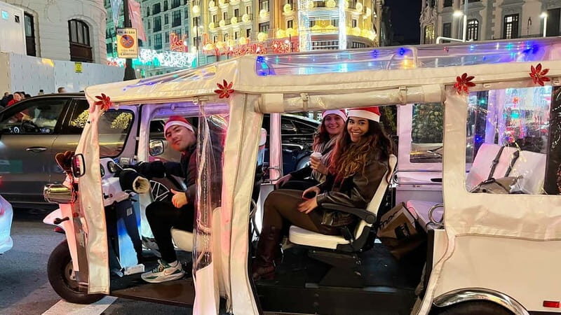 Madrid: "Christmas Tuk Tuk. Luxury Lights and Joy Ride" - Authentic Reviews and Traveler Insights