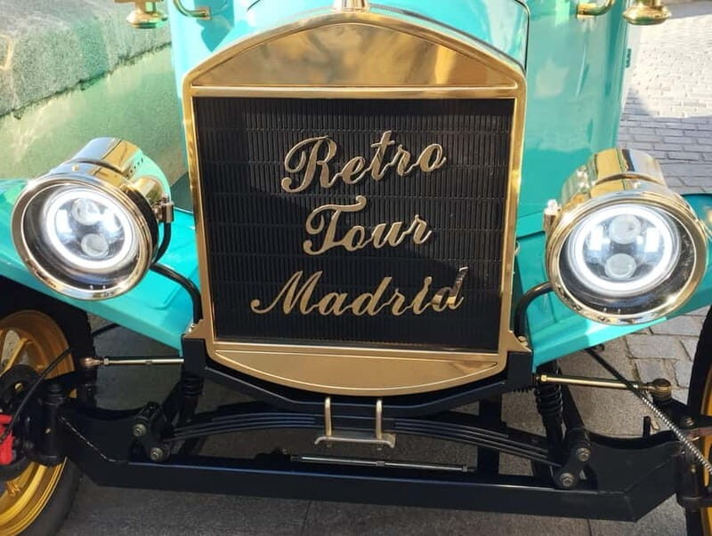 Madrid Retro Tour Madrid- 30 min - The Itinerary: What to Expect