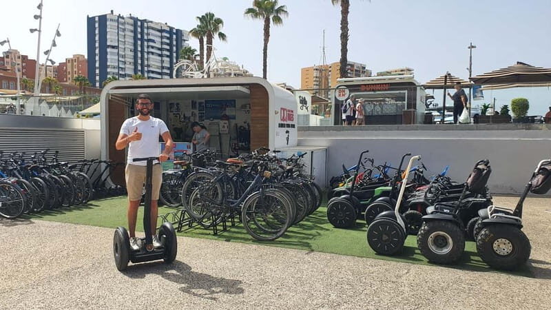 Malaga: Gibralfaro Castle, Bullring and Port Segway Tour - Detailed Breakdown of the Itinerary