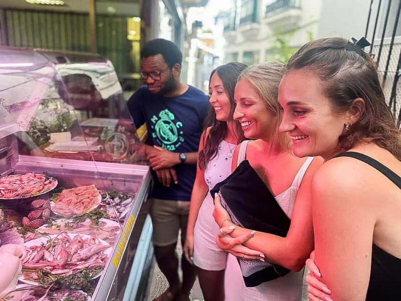 Marbella: Guided Market Tour with Tapas and Wine Pairings - The Itinerary in Detail