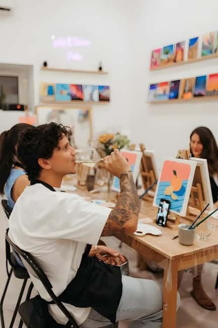 Milan: Art and Wine Painting Experience - Champagne edition - The Value: What You Are Really Getting  