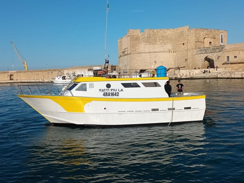 Monopoli: Polignano a Mare fishing Tour with Aperitif - What’s Included and What to Bring