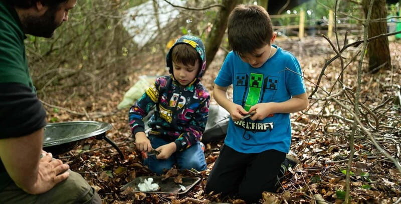 Muddy Tots Go Wild Forest School - Ballynahinch Co. Down - What Happens During the Tour