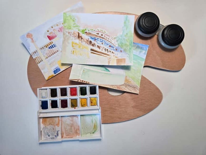 Munich: Urban Art and Postcard Painting Workshop - The Stops and What They Offer