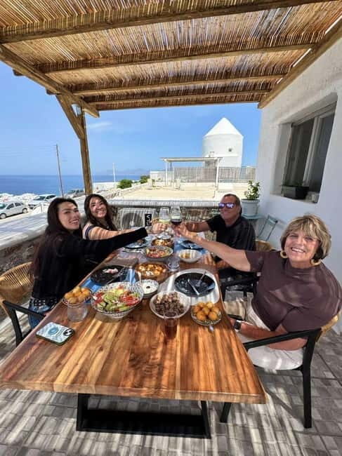Mykonos Cooking Class Experience for Cruise Travelers - The Cooking and Dining: A Feast for the Senses