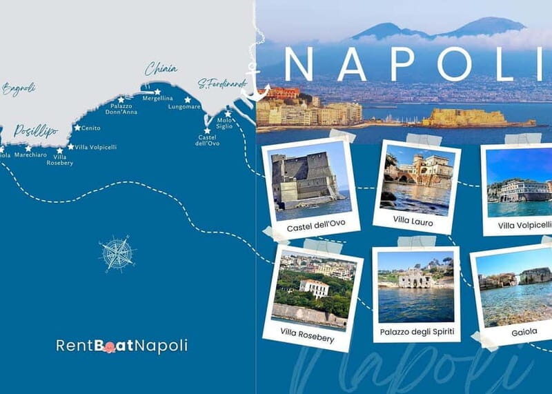 Napoli: Voices of the Sea: Naples Coast Boat Tour Audio - The Itinerary and Key Stops