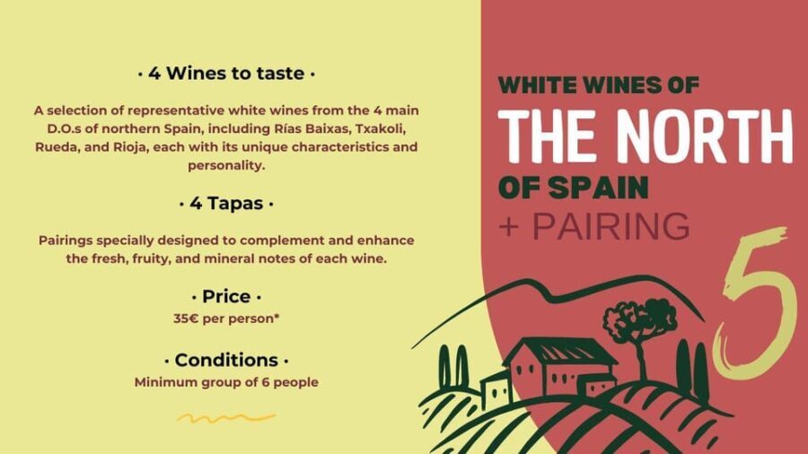 Northern Spain: White Wine Tasting with Tapas Pairing - Why This Tasting Works for Travelers