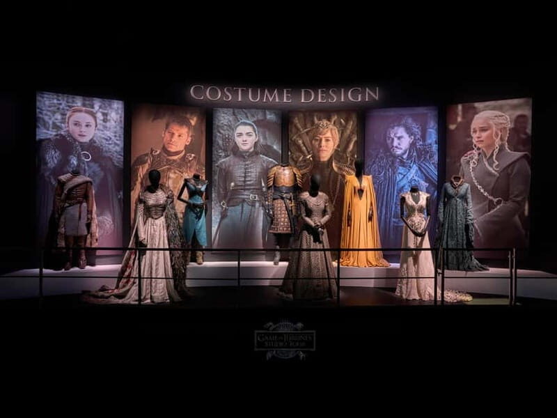 Official Game of Thrones Studio Tour Admission Ticket - Exploring the Sets and Props
