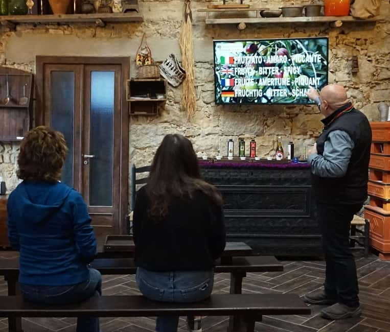 Olive Oil Museum: Extravirgin school - Food & wine tasting - What to Expect from the Olive Oil Tour in Sardinia