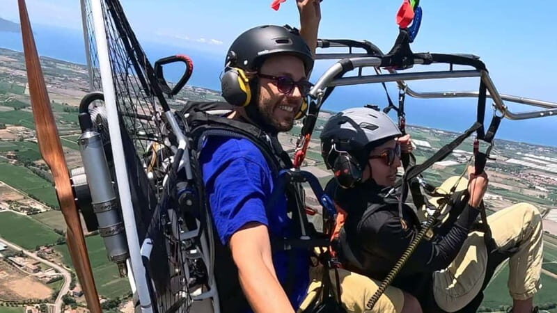 Paestum: powered paragliding flight over the temples - Introduction: A different way to see Paestum