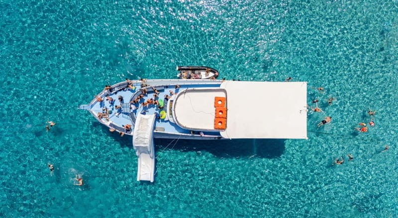Paphos:Blue Lagoon cruise with slide, music & hotel transfer - What to Expect from This Blue Lagoon Cruise