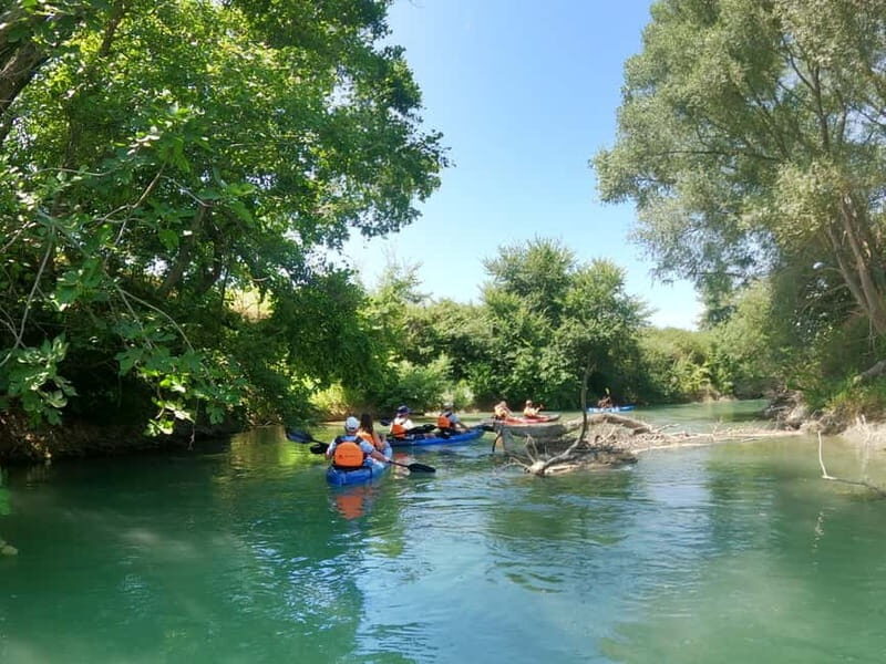 Parga: Acheron River Kayaking Adventure 5.5 km - The Itinerary in Detail