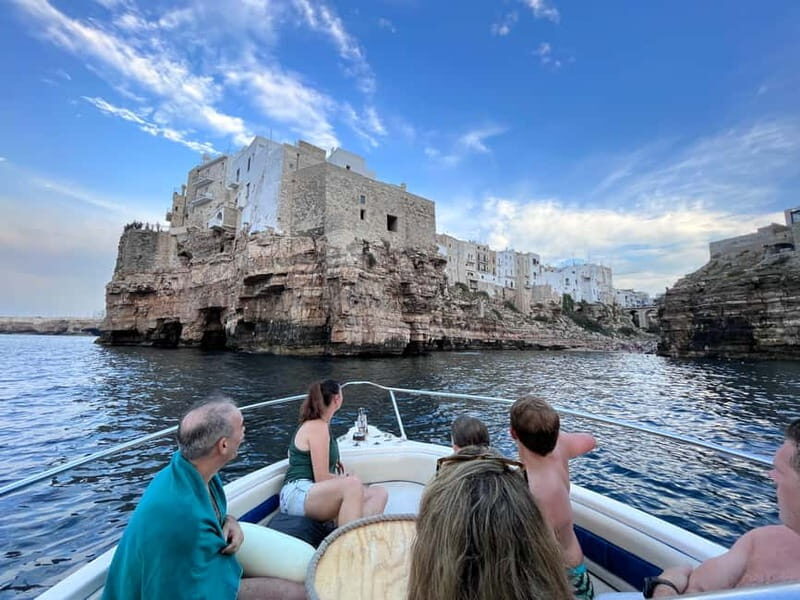 Polignano: Coastline & Caves Tour With Aperitivo & Swim - The Swim & Aperitivo Break