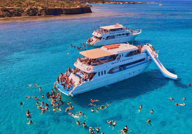 Polis: Paphos & Blue Lagoon Boat Cruise with Waterslide - What to Expect from the Tour