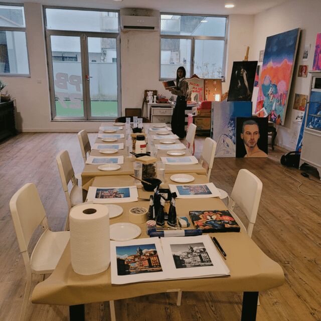 Porto: Acrylic Painting Workshop for Groups - Antero Quental - What’s Included and Practical Details