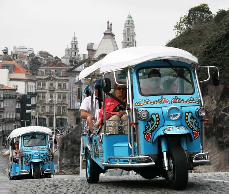 Porto: Historic Center Tuk-Tuk Tour - The Itinerary and Highlights