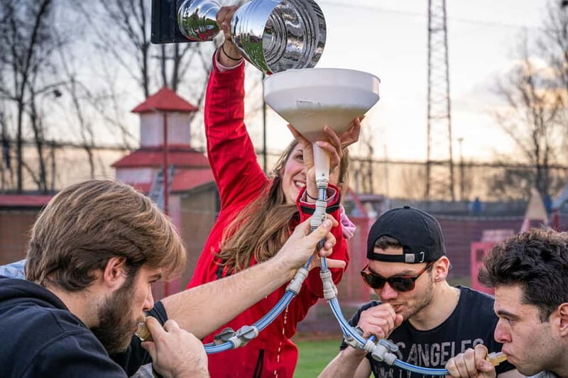 Prague: Beer Olympics with Unlimited Drinks - The Itinerary: What to Expect
