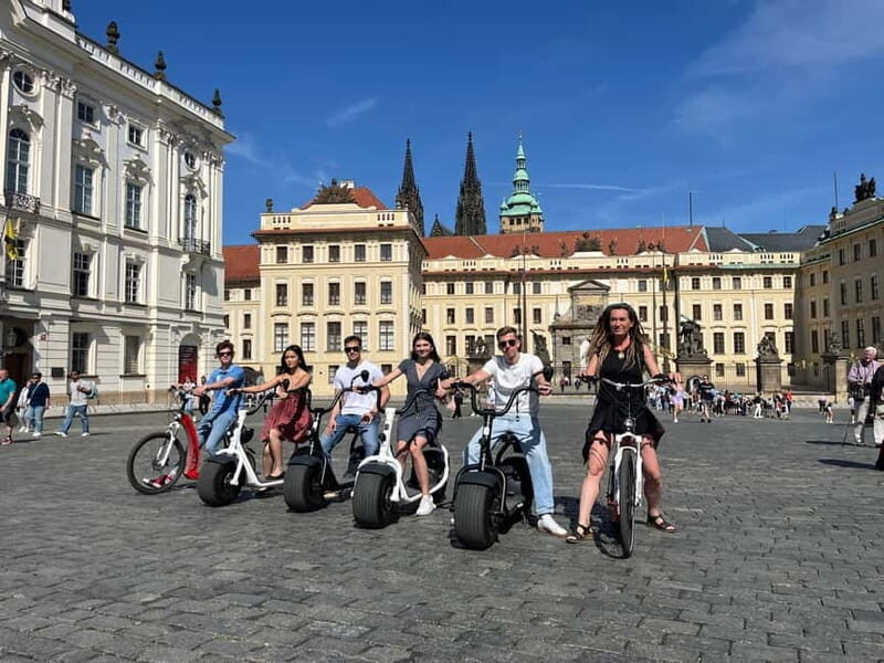 Prague E-Scooter City Tour: Regular or Fat Tire - What You Can Expect on the Tour