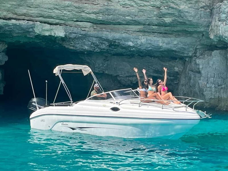 Private Boat Charter Comino, Blue Lagoon, Gozo - The Experience Facilities and Comforts