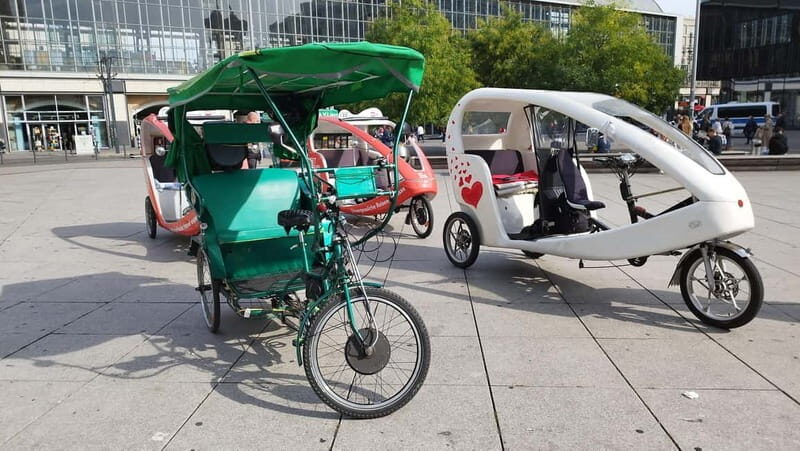 Private (Multi) Rickshaws with Pick-up Hotel - Exploring Berlin on a Rickshaw: A Deep Dive