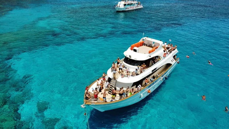 Protaras: Luxury Boogie Party Cruise to Cape Greco & Caves - The Itinerary and Key Stops