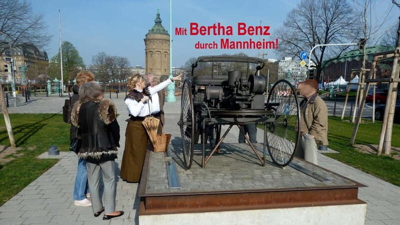 Public tour With Bertha Benz through the city of inventors Costume tour - The Experience of the Costume Tour