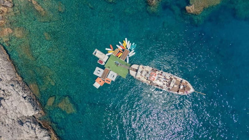 Rhodes: Gulet Trip with Food, Drinks, SUP, Kayak & Swimming - The Sum Up