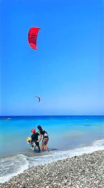 Rhodes: Kitesurf Beginner Course Private Lesson - Key Points  
