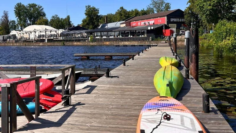 Riga: SUP Board Rental in the City Centre - What to Expect During Your Paddle