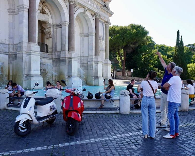 Rome: 1-Hour Vespa Tour as Passenger with Local Guide - The Itinerary Breakdown