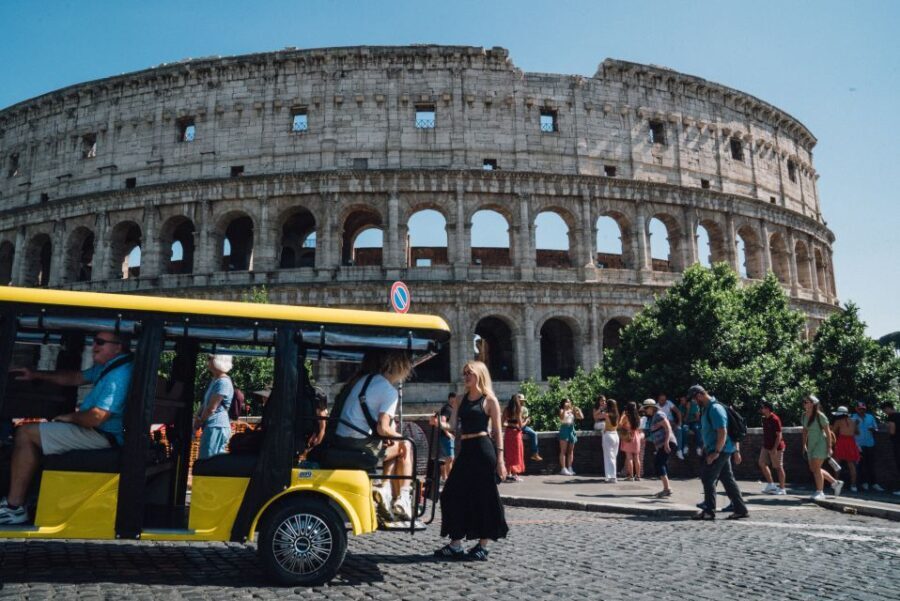Rome: City Highlights Tour by Electric Golf Cart - The Itinerary in Detail