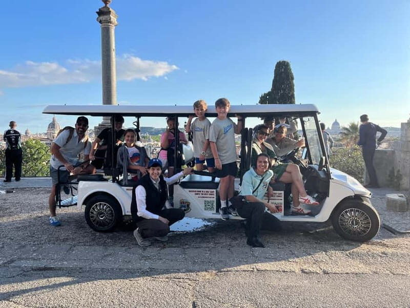Rome: Explore Rome like Emily in a Golf Cart - Detailed Breakdown of the Itinerary