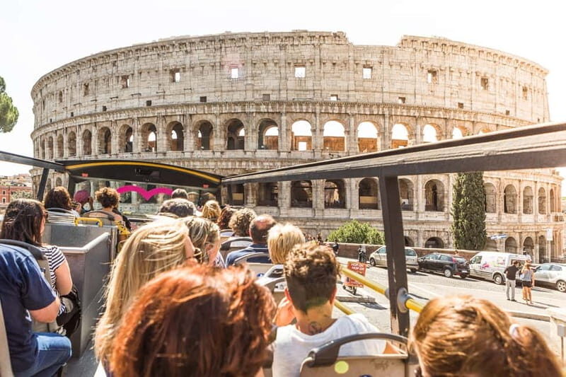 Rome: Hop-on Hop-off Sightseeing Bus Tour with Audioguide - Breaking Down the Route and Stops