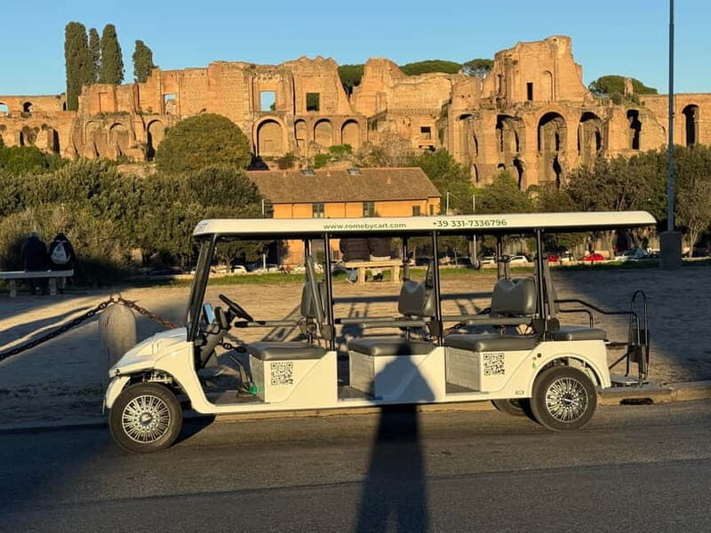 Rome in 3hours with Private Golf Cart tour and food tasting - The Itinerary: How the Experience Unfolds