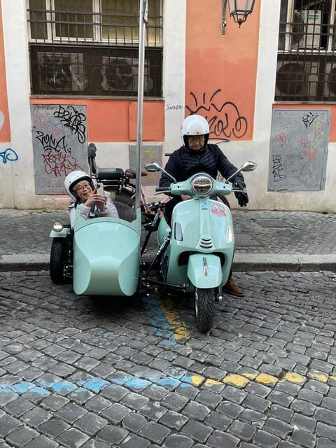 Rome in Vespa 90 min Vespa Sidecar PrivateTour with Gelato - Final Thoughts