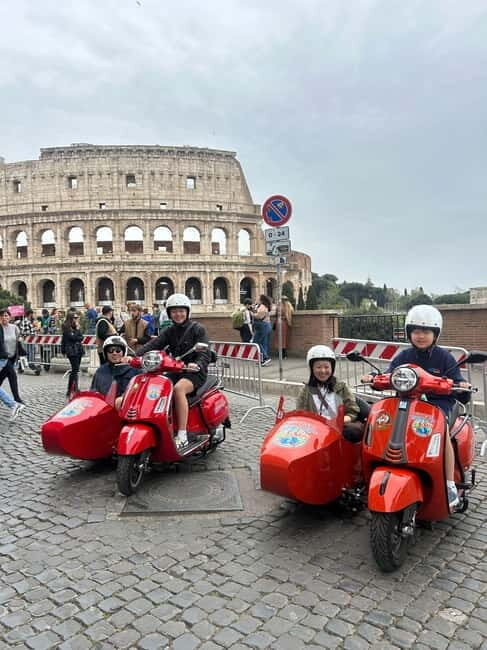 Rome in Vespa: Private Sidecar Sightseeing Tour with Gelato - Starting Point and Initial Touchpoints