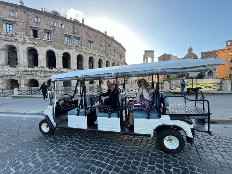 Rome: Private City Highlights Tour in a Golf Cart - The Itinerary Breakdown